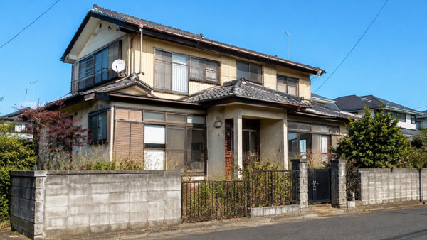 筑西市 木造住宅解体 参考イメージ（解体前）