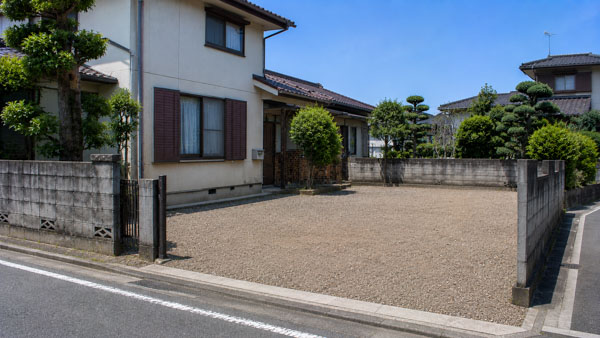 筑西市 車庫解体 カーポート撤去 参考イメージ（解体後）