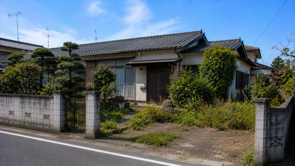 土浦市 木造平屋解体 施工前