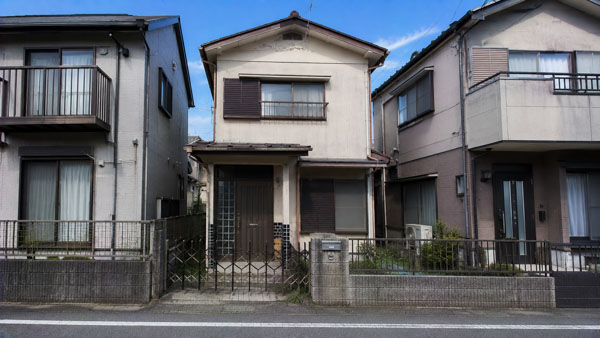 古河市 木造住宅解体 施工前