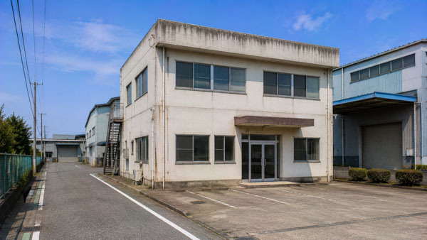 神栖市 工場付属RC建物解体 施工前