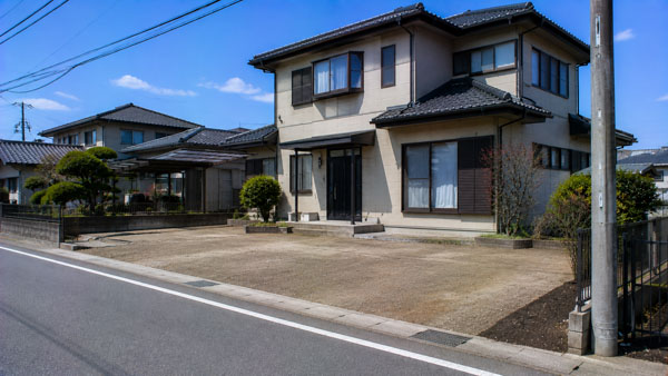 つくば市 ブロック塀撤去 参考イメージ 撤去後