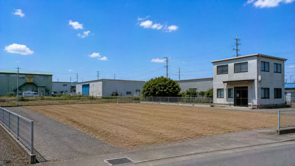 神栖市 鉄骨作業場解体 施工後
